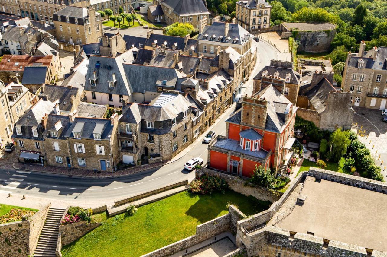 Hotel Du Chateau Dinan - Originals Boutique ภายนอก รูปภาพ