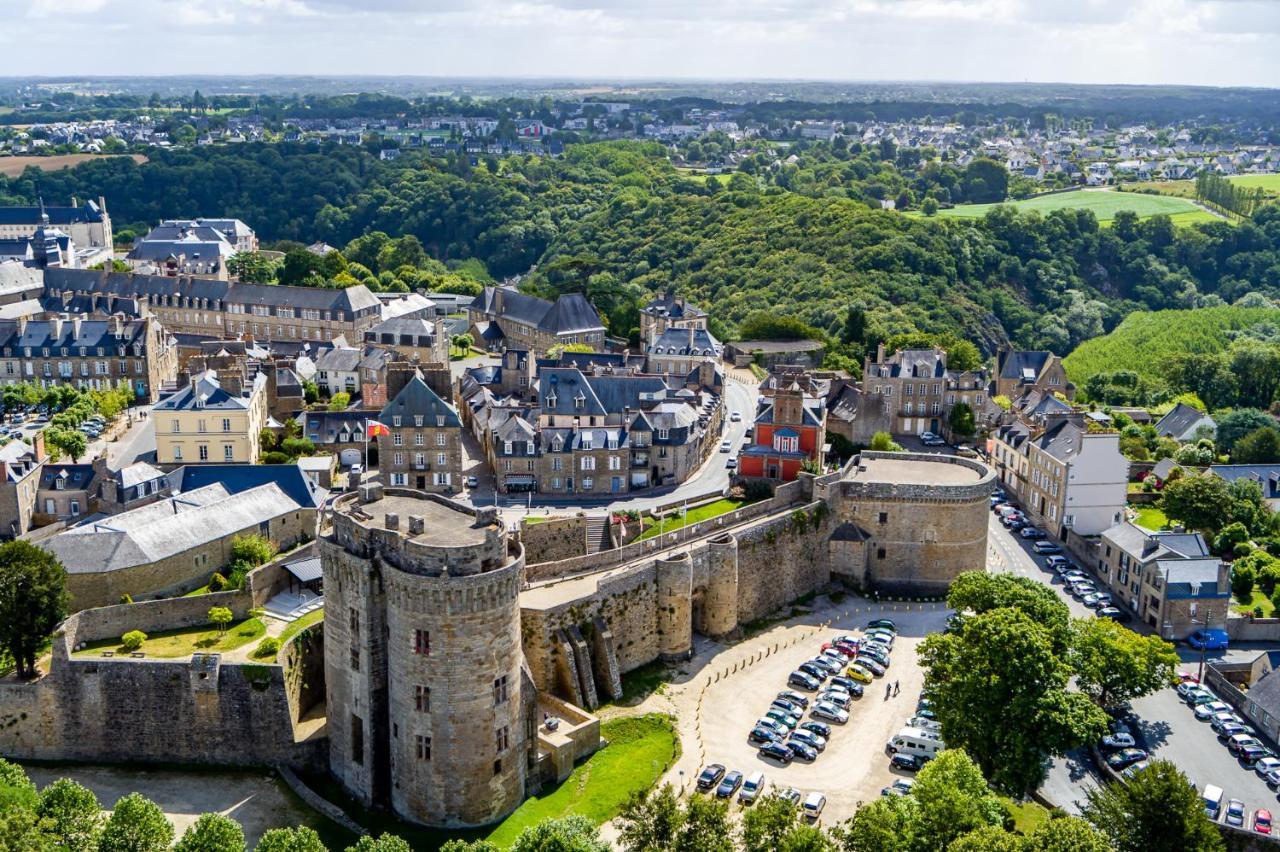 Hotel Du Chateau Dinan - Originals Boutique ภายนอก รูปภาพ