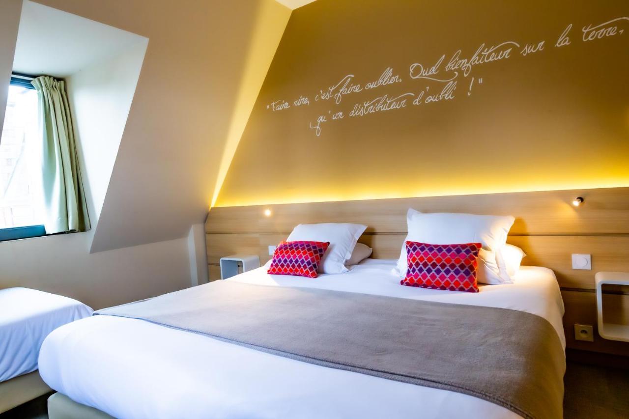 Hotel Du Chateau Dinan - Originals Boutique ภายนอก รูปภาพ