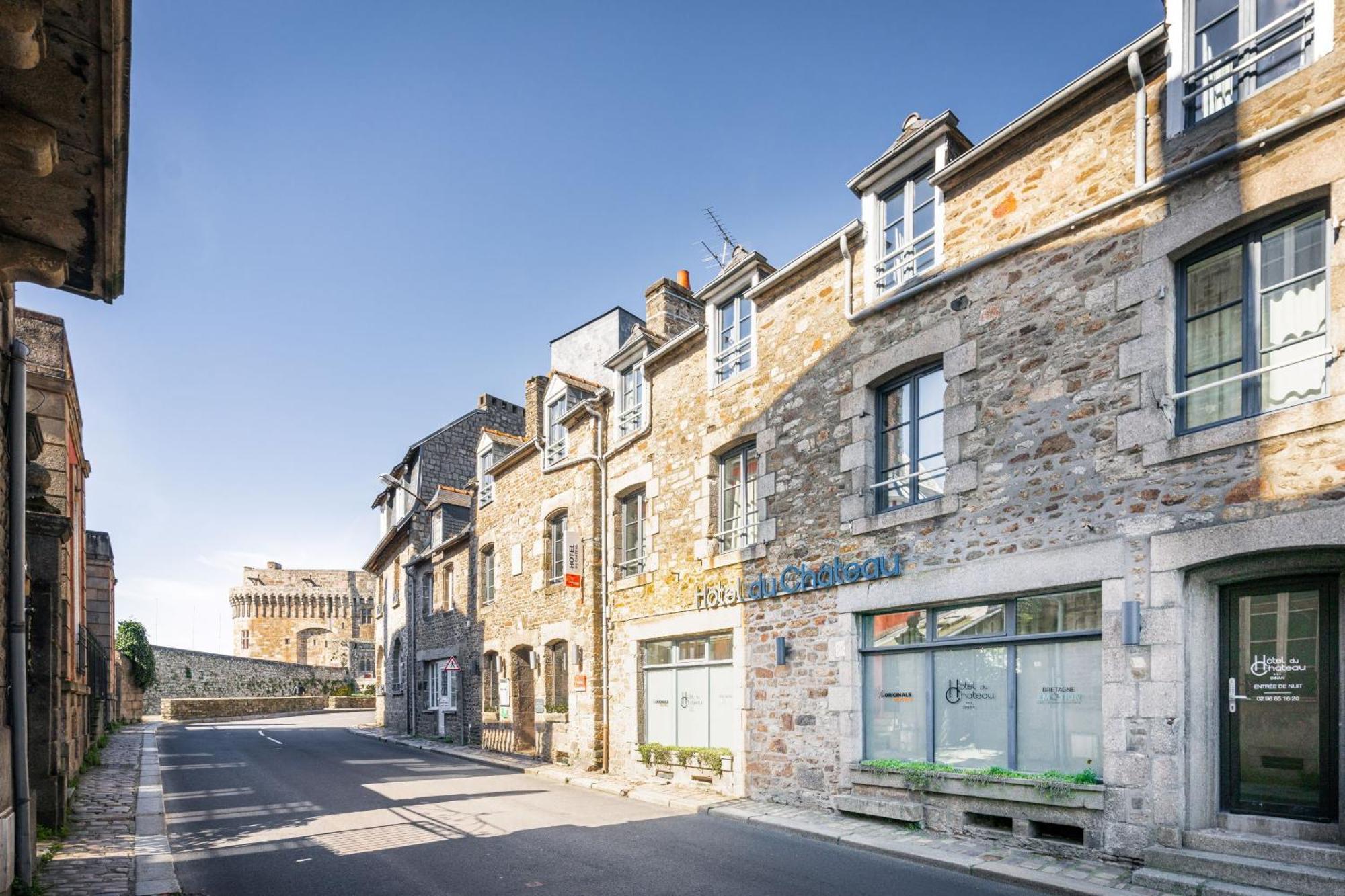Hotel Du Chateau Dinan - Originals Boutique ภายนอก รูปภาพ