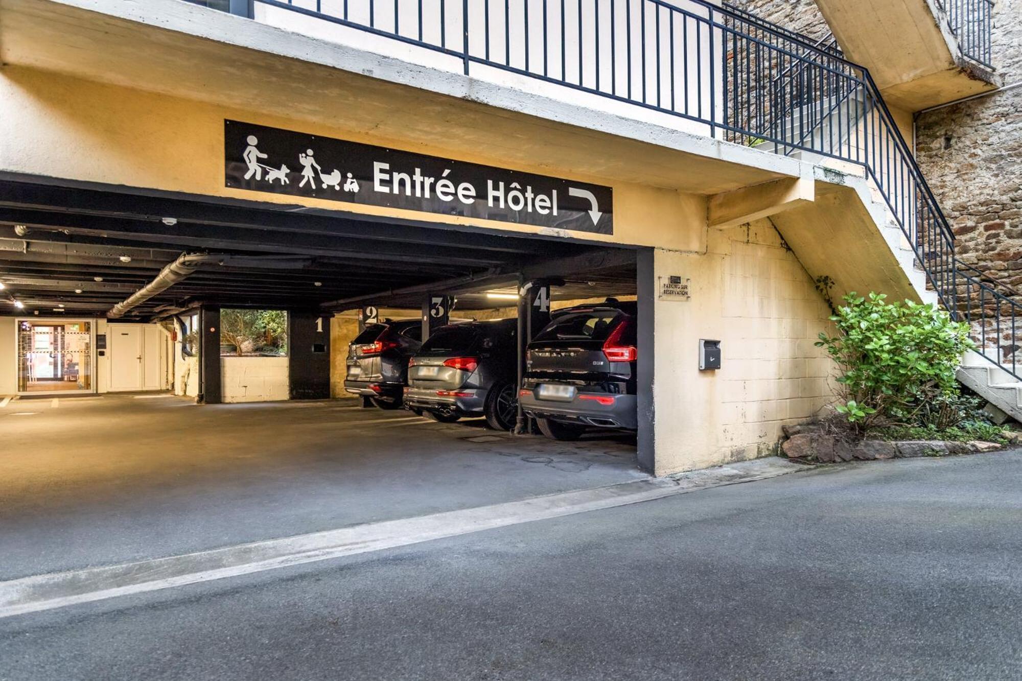 Hotel Du Chateau Dinan - Originals Boutique ภายนอก รูปภาพ